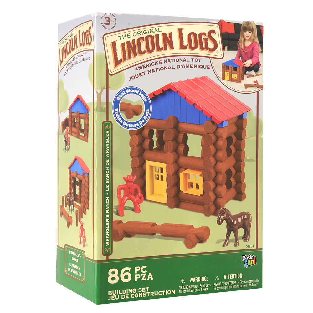 00764 Lincoln Logs Wranglers Ranch instruction manual