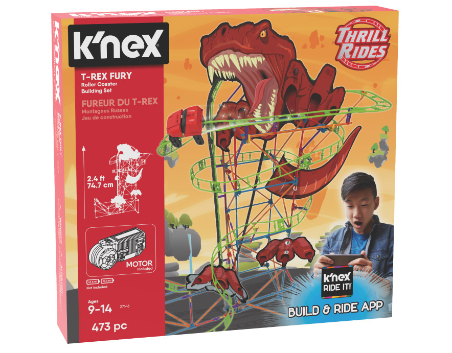 27146 KNEX T Rex Fury Roller Coaster Alt instruction manual