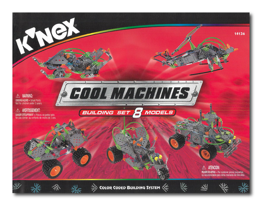 14136 Cool Machines Instructions instruction manual