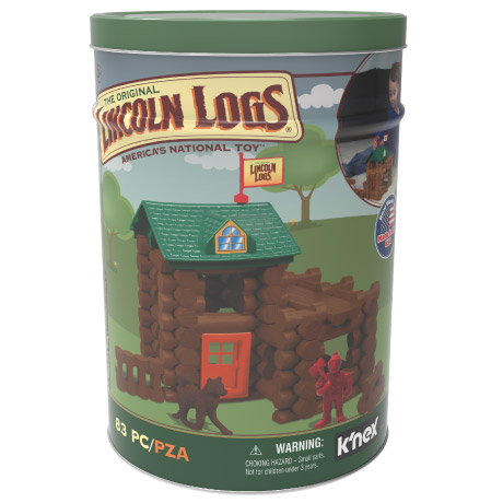 00837 Lincoln Logs Fort Red Pine instruction manual