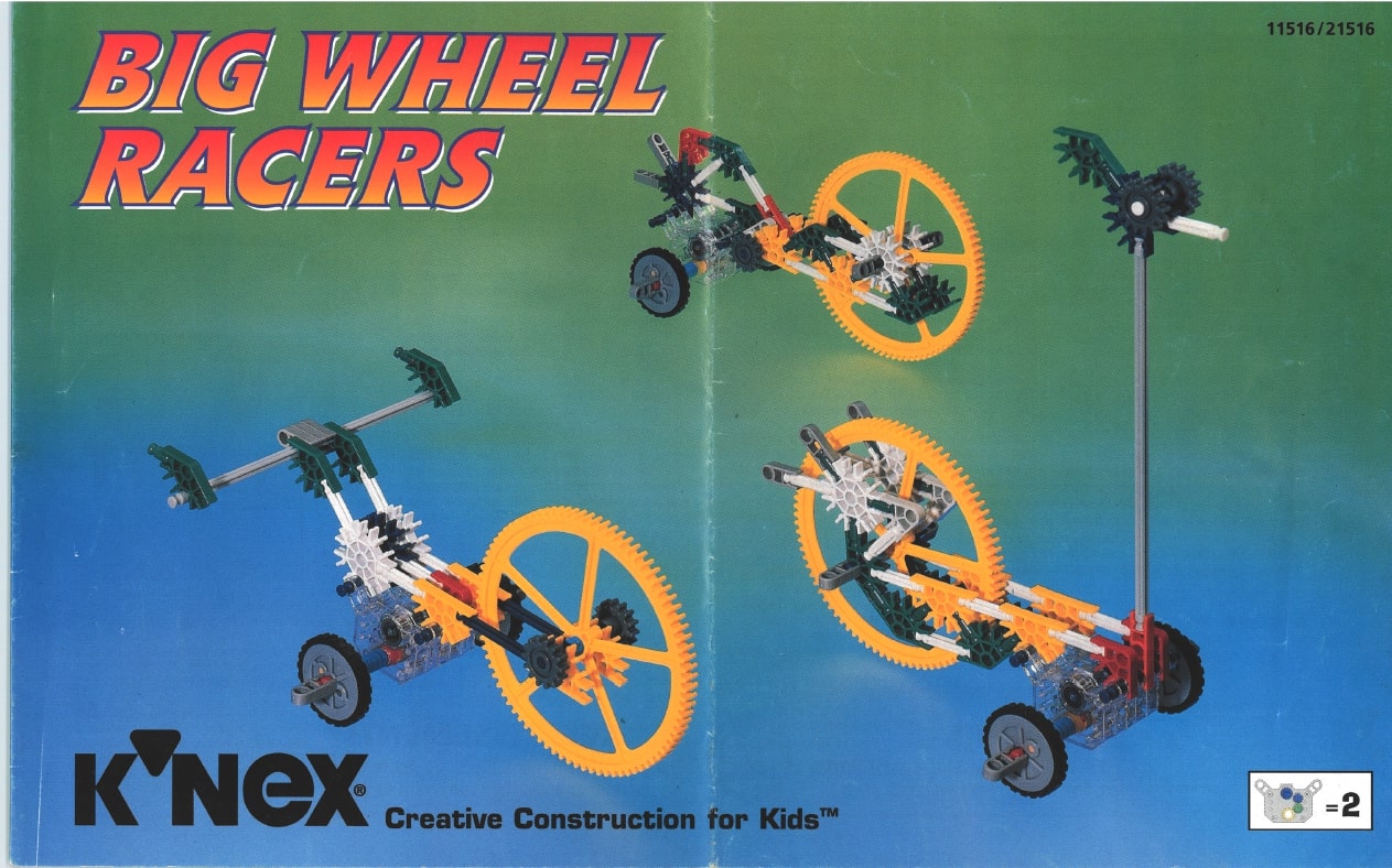 Knex Big Wheel Racers 11516 21516