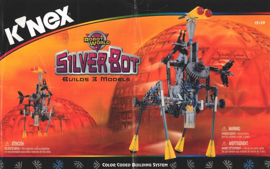 KNEX Robot World SilverBot 12139