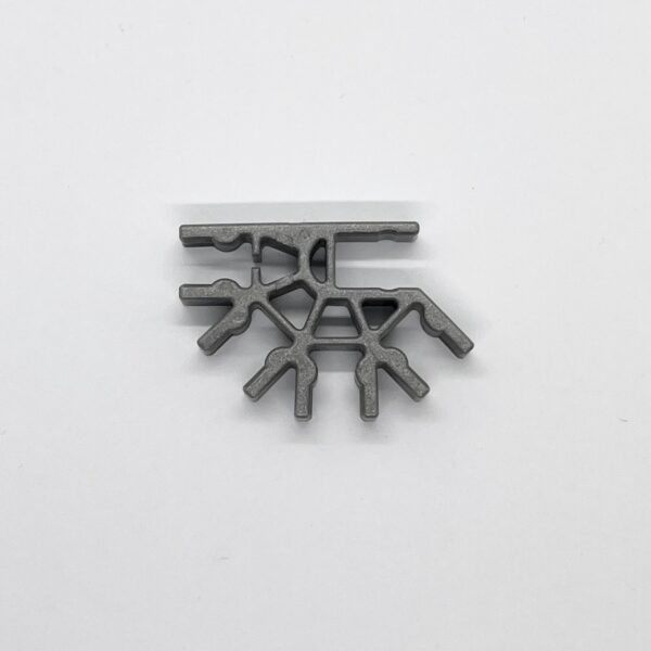 Grey Connector 4 Way 3D