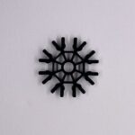 Black Round Connector