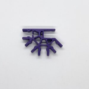Purple Connector 4 Way 3D