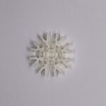 White Round Connector