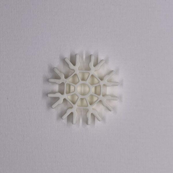 White Round Connector