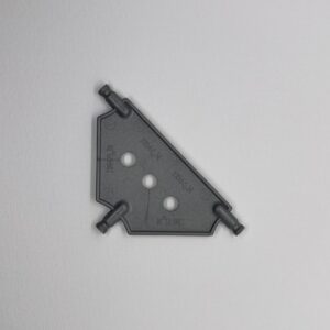 Grey Small Tri Panel