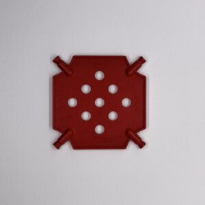 Red Square Panel