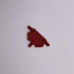 Red Mini Tri Panel