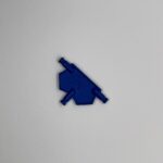 Blue Mini Tri Panel