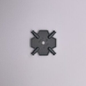 Small Grey Square Panel