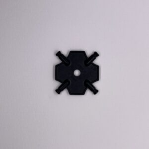 Small Black Square Panel