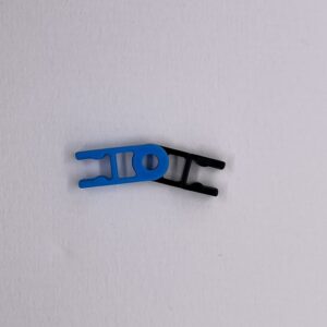 Hinge Black & Blue Clip