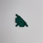 Green Mini Tri Panel