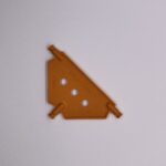Orange Small Tri Panel