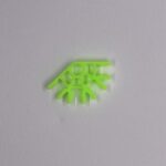 Fluorescent Green Connector 4 Way