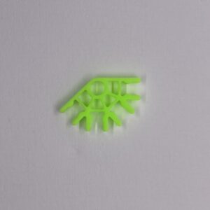 Fluorescent Green Connector 4 Way