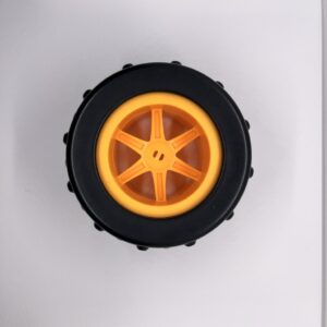 Large Orange Wheel