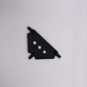 Black Small Tri Panel