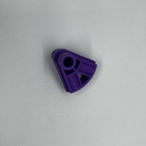 Connector 2-Way Hole Purple