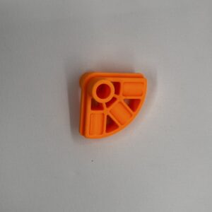 Connector 3-Way Hole Orange