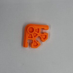 Connector 3-Way Orange