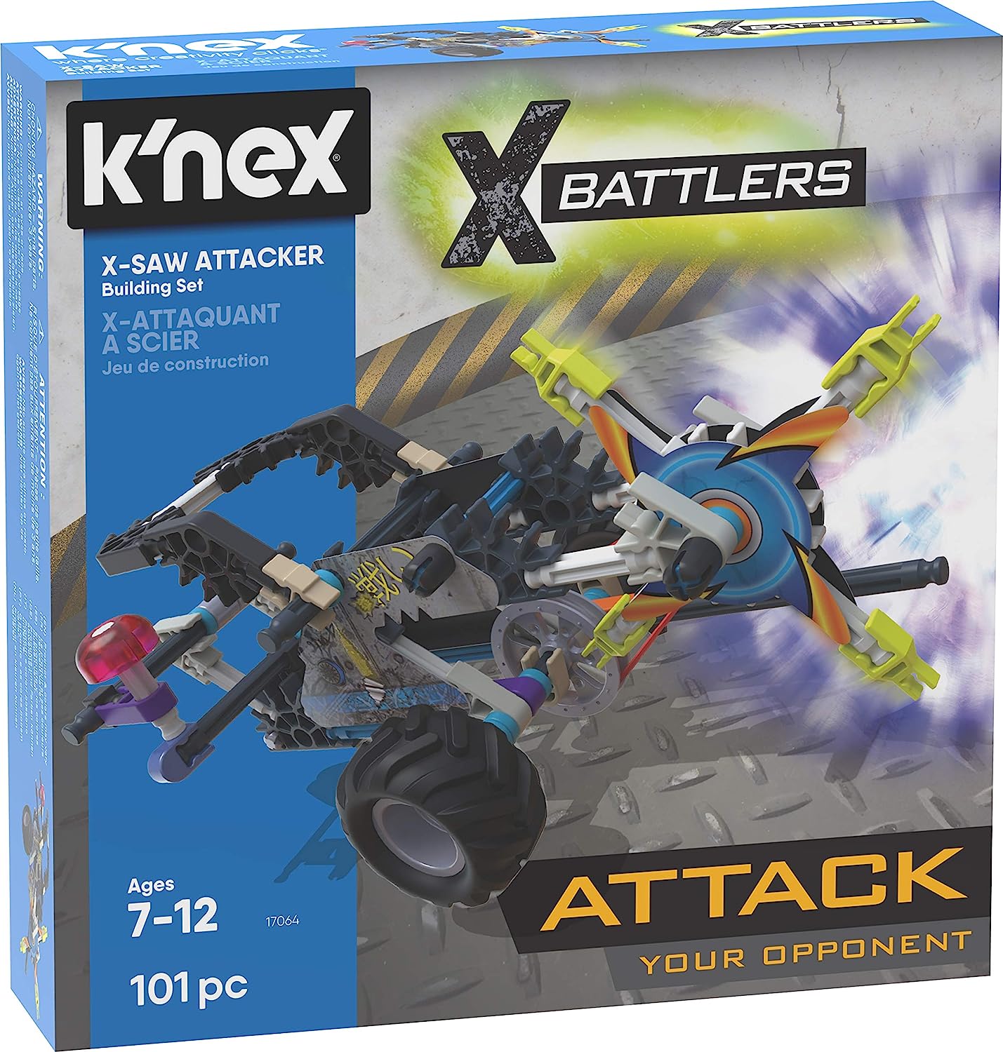 Battlers X-Saw Attacker Building Set