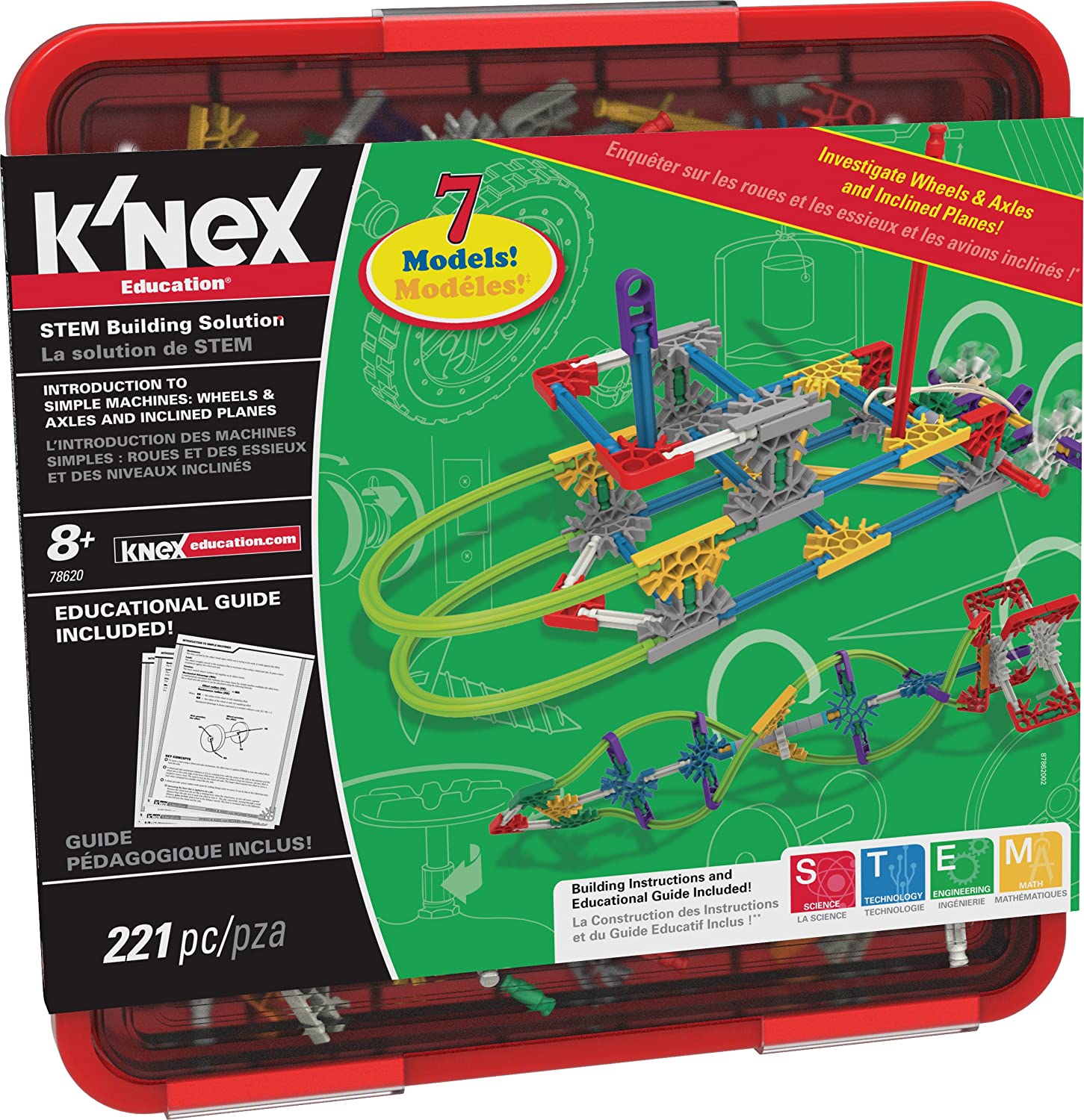 Intro to Simple Machines: Wheels, Axles and Inclined Plane Set