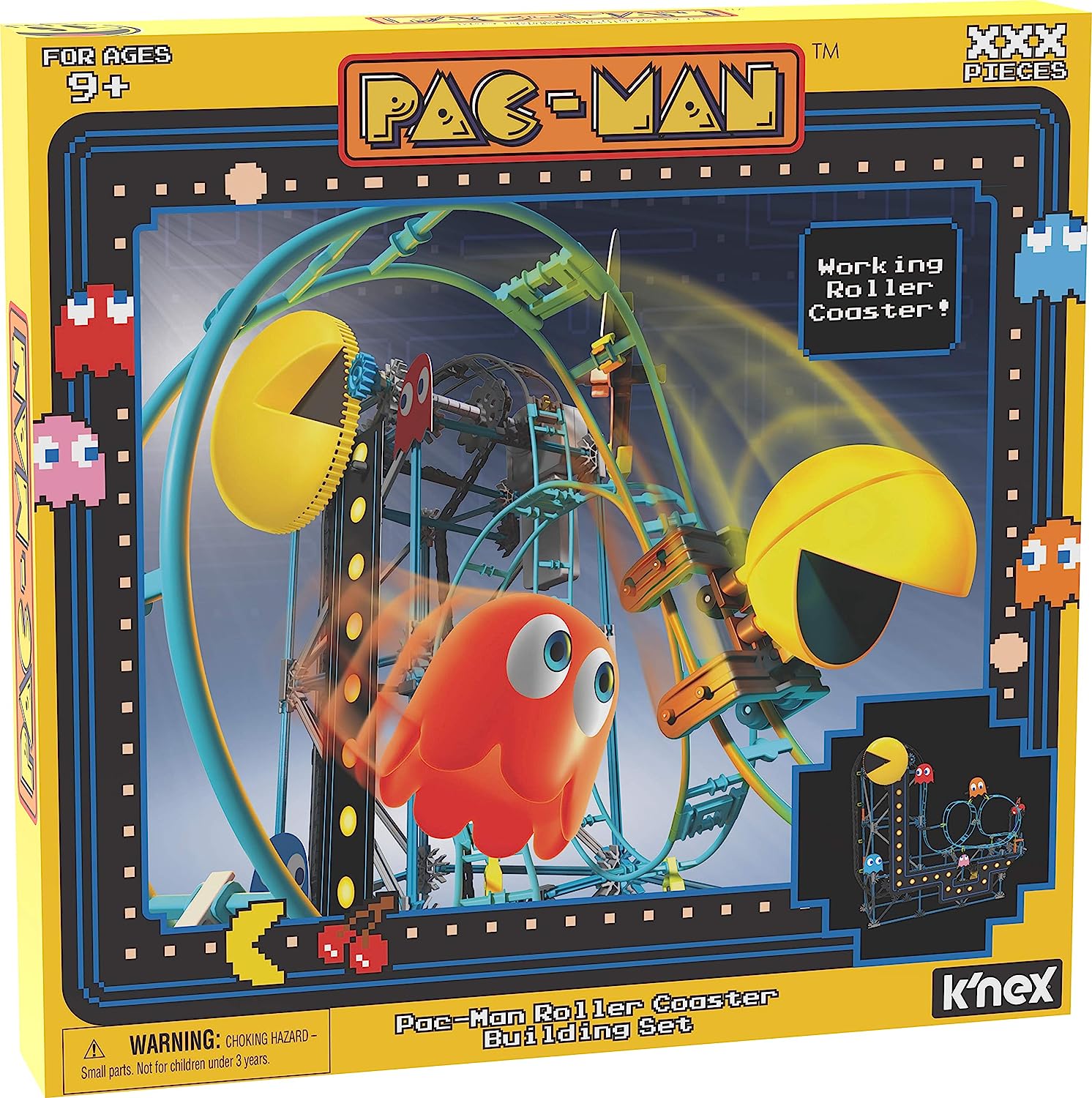 Pacman Roller Coaster Building Set