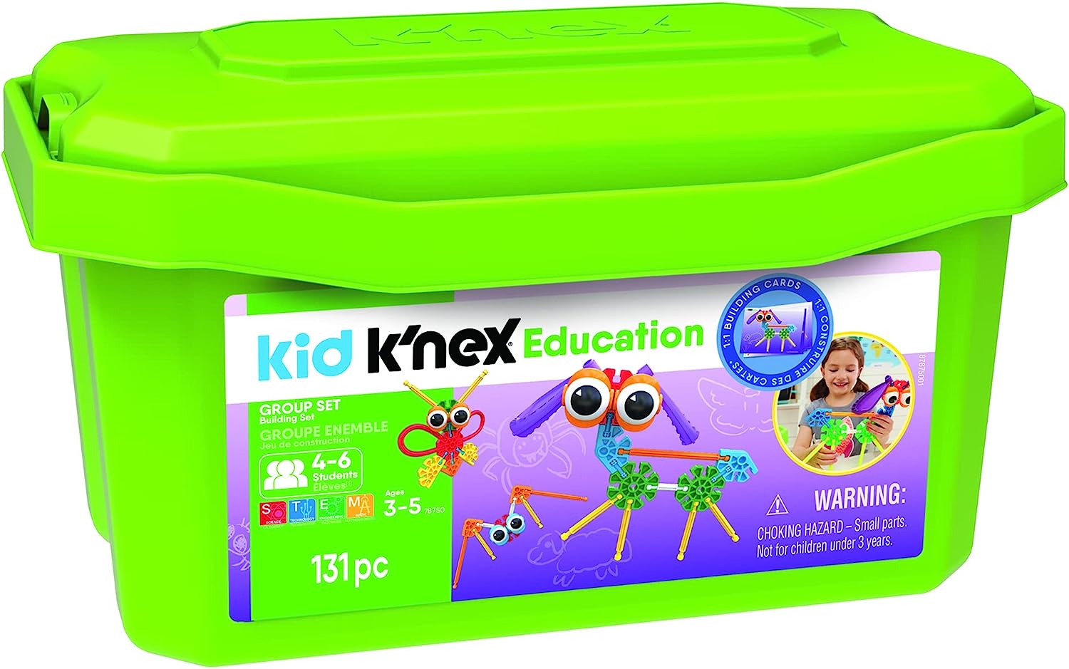 Group Building Set, Fun and Colourful Kids Construction Toy