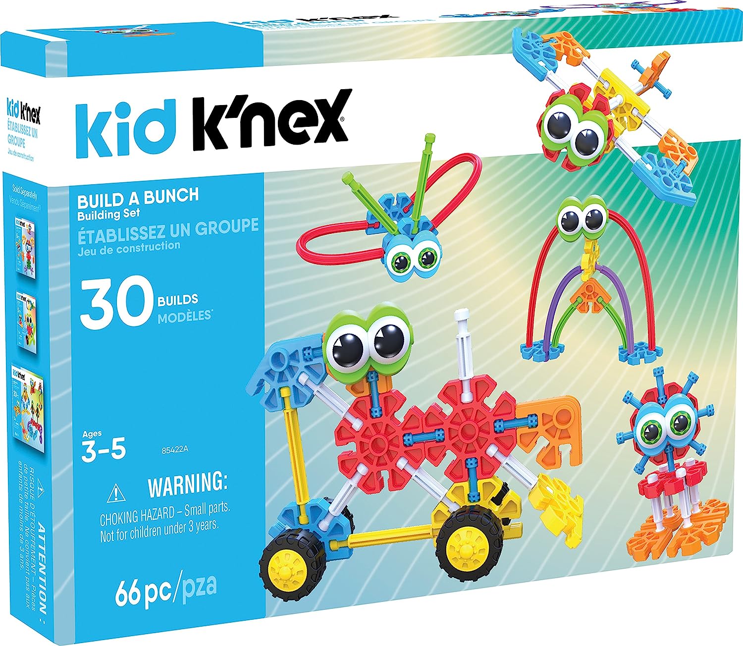 30 Model Build A Bunch Set, Kids Construction Toys
