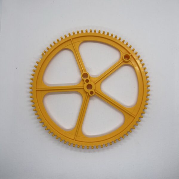 Large Yellow Gear With Hole