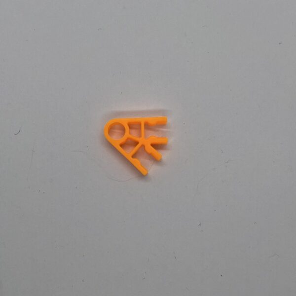 Fluorescent Orange Angle Connector