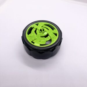 Wheel Black / Green - 43mm (1.7in)