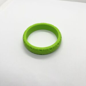 Wheel Tyre Narrow Green - 60mm (2.3in)