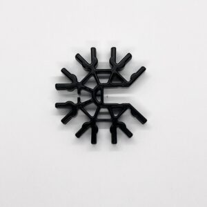 Black Connector 7 Way 3D