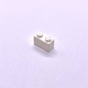 Brick 2x1 White