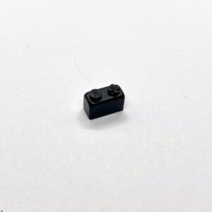 Brick 2x1 Black