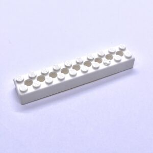 Brick 2x10 White