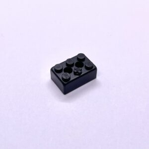 Brick 2x3 Black