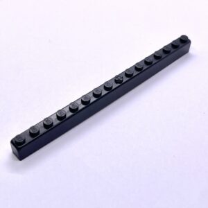 Brick 1x16 Black