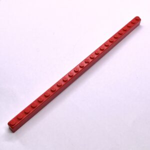 Brick 1x24 Red