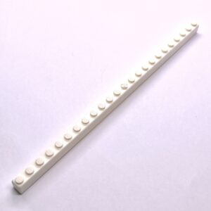 Brick 1x24 White